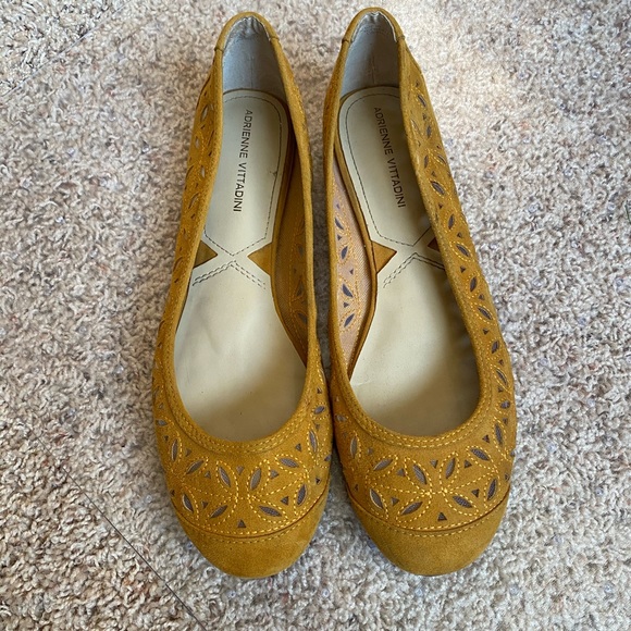 Adrienne Vittadini Shoes - Adrienne Vittadini mustard flats •9